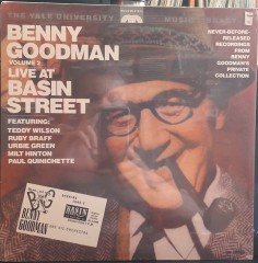 BENNY GOODMAN - YALE ARCHIVES VOLUME 2 LIVE AT BASIN STREET (1988) - SIFIR PLAK