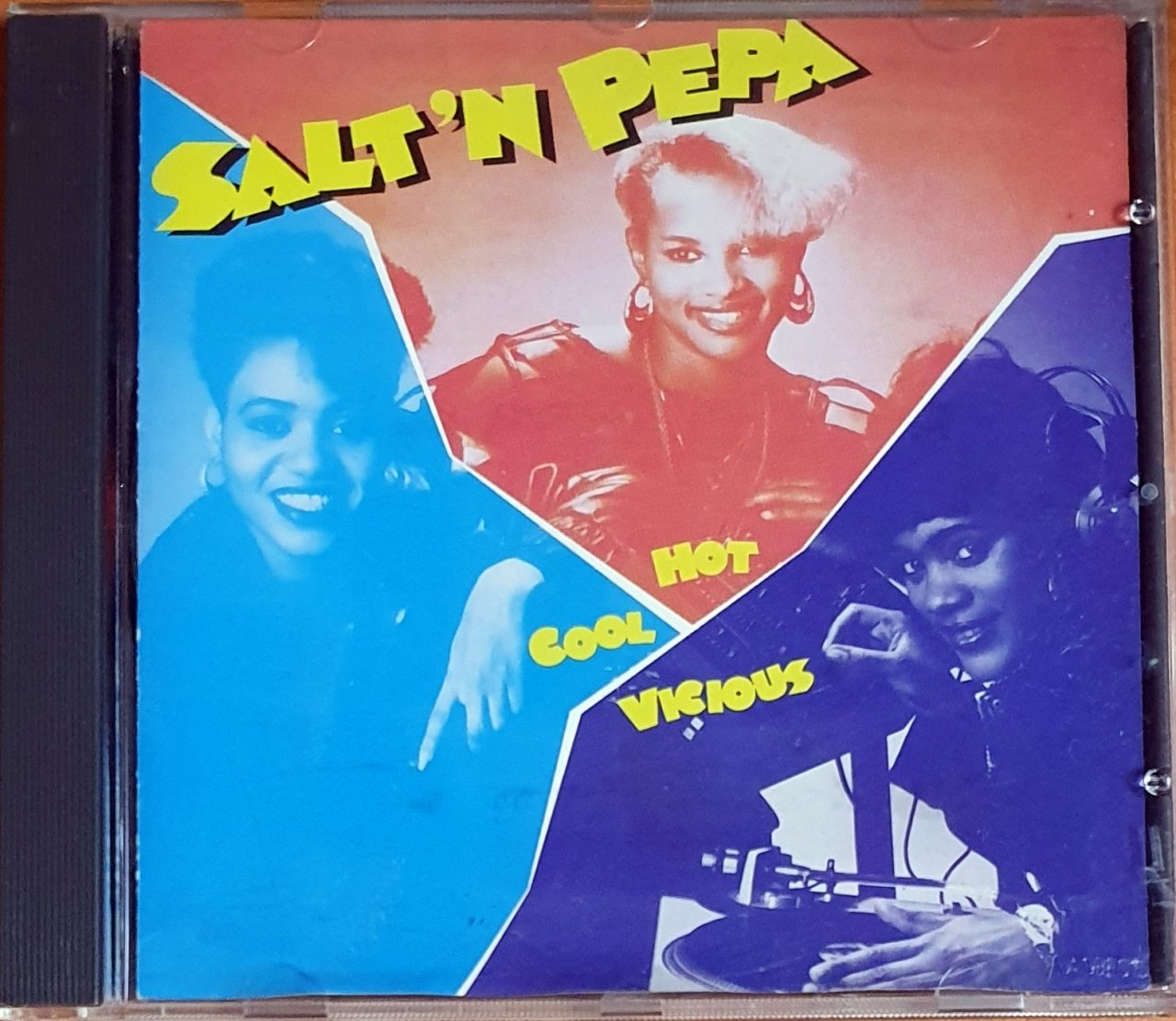 SALT 'N' PEPA - HOT, COOL & VICIOUS (1988) - CD NEXT PLATEAU RECORDS 2.EL