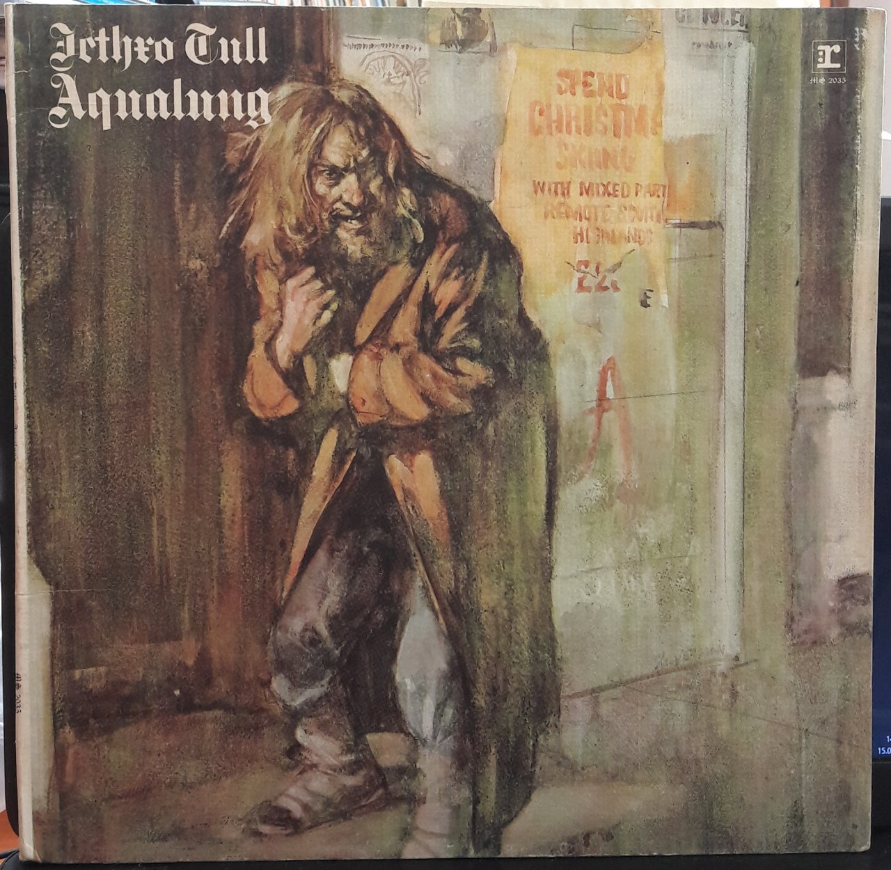 JETHRO TULL - AQUALUNG (1971) - PLAK 2.EL