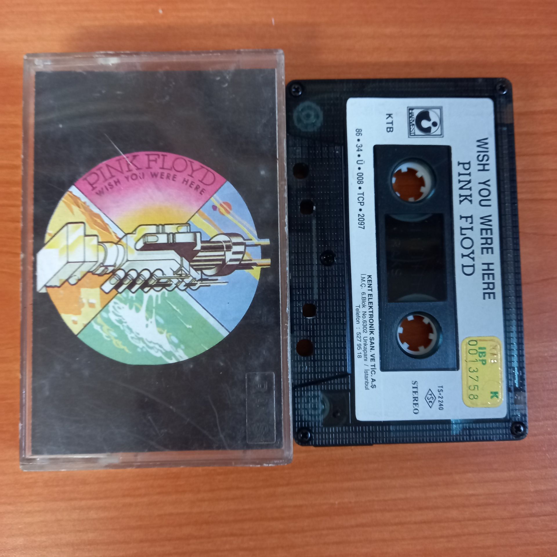 PINK FLOYD - WISH YOU WERE HERE (1986) - KASET 2.EL