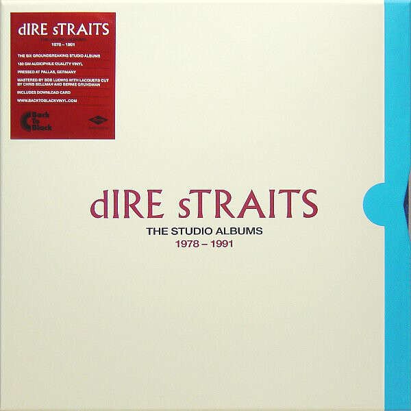 DIRE STRAITS - COMPLETE STUDIO ALBUMS 1978-1991 BOX - 8LP 180GR 2020 EDITION SIFIR PLAK