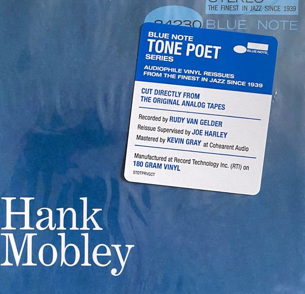 HANK MOBLEY - A CADDY FOR DADDY (1966) - LP 180GR BLUE NOTE TONE POET SERIES 2023 EDITION SIFIR PLAK