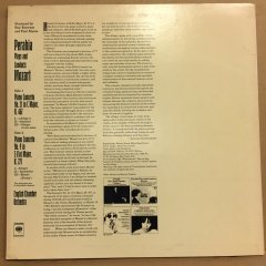 MURRAY PERAHIA PLAYS AND CONDUCTS MOZART (1978) 2.EL PLAK