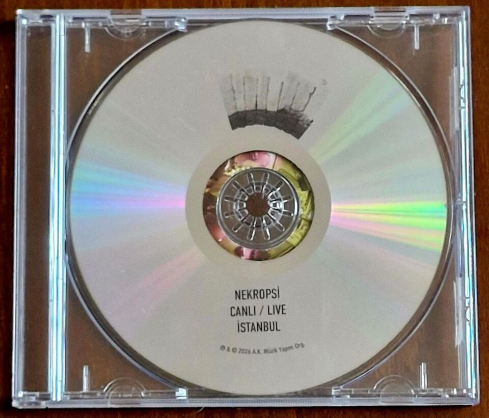 NEKROPSİ - CANLI / LIVE ISTANBUL (2026) - CD JEWEL CASE / AMBALAJINDA SIFIR