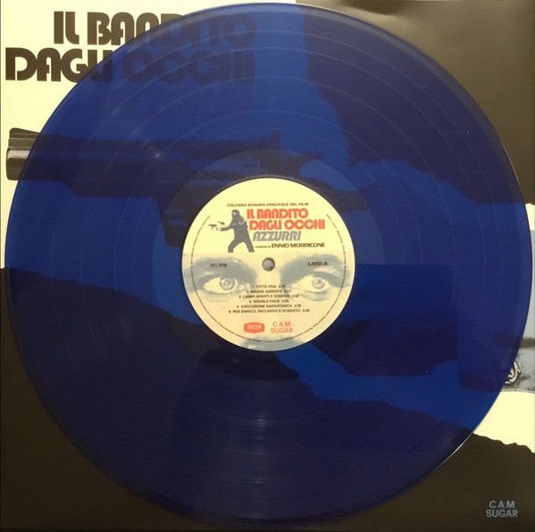 ENNIO MORRICONE - IL BANDITO DAGLI OCCHI AZZURRI / BLUE EYED BANDIT (1982) - LP BLUE COLOURED 2021 EDITION SIFIR PLAK