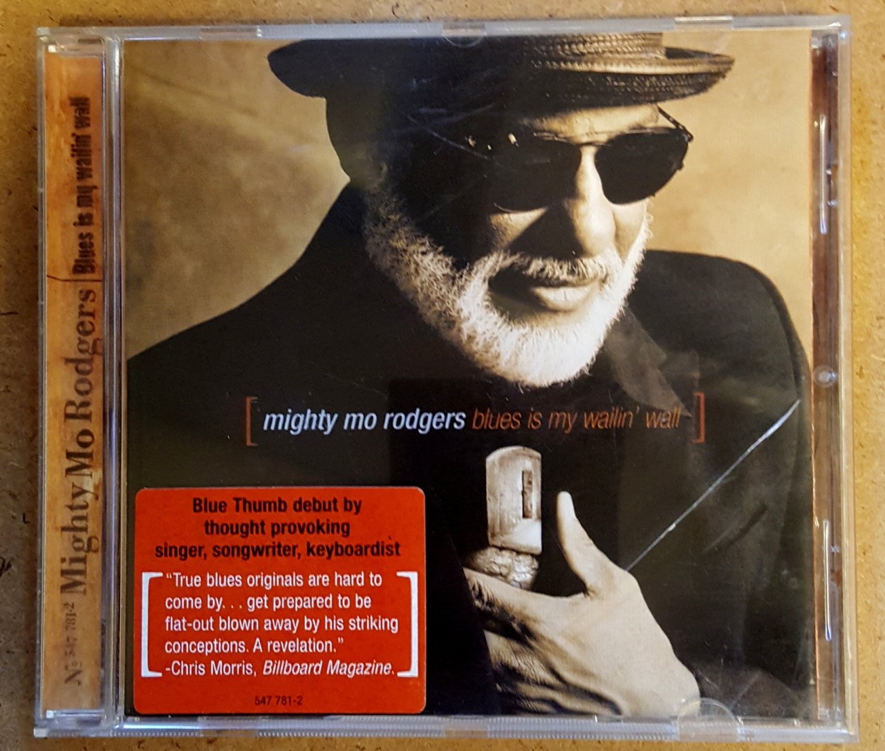 MIGHTY MO RODGERS (1999) BLUES IS MY WAILIN' WALL CD 2.EL