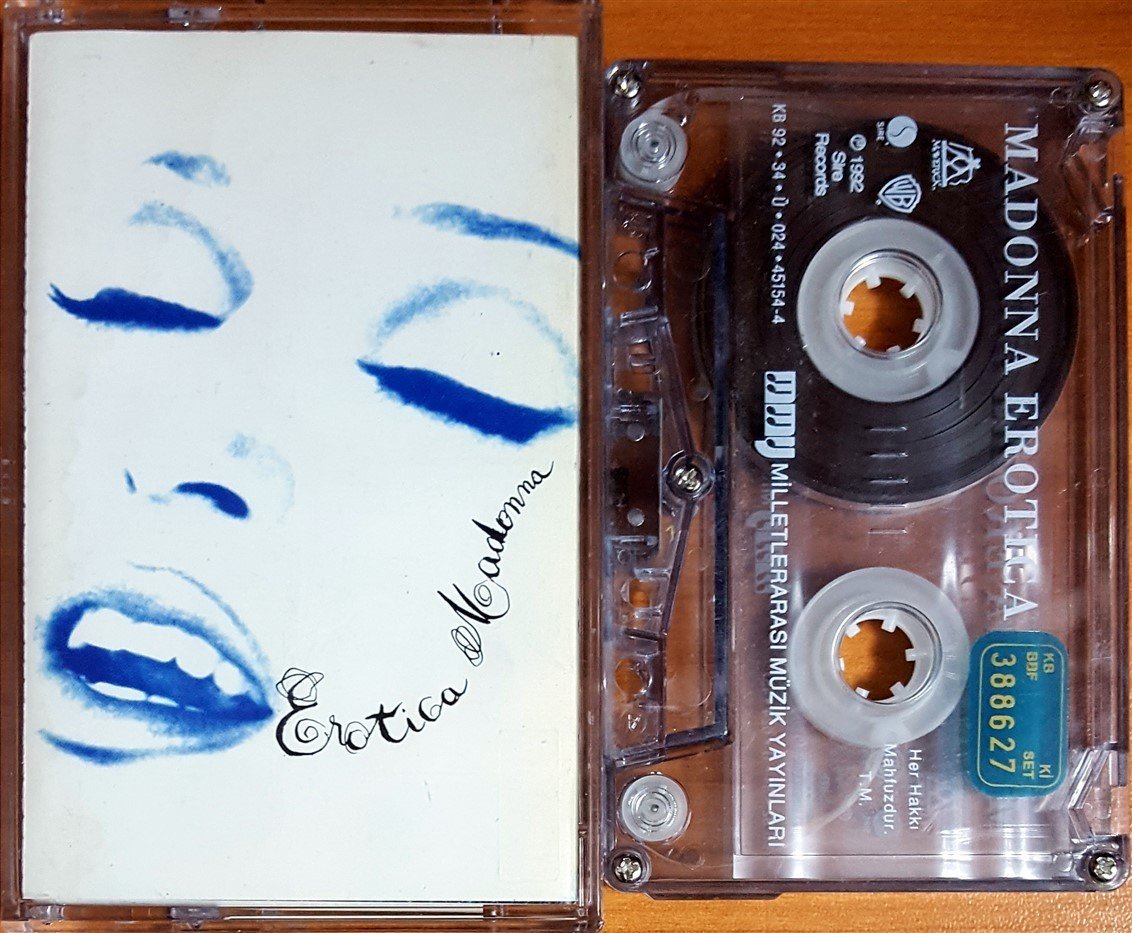 MADONNA - EROTICA (1992) MMY KASET 2.EL