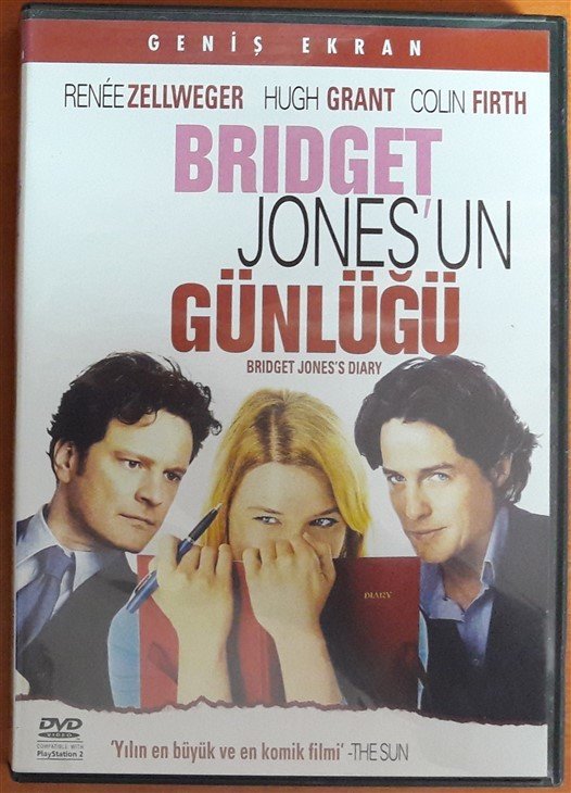 BRIDGET JONES'UN GÜNLÜĞÜ - BRIDGET JONES'S DIARY - RENÉE ZELLWEGER - HUGH GRANT - COLIN FIRTH - DVD 2.EL