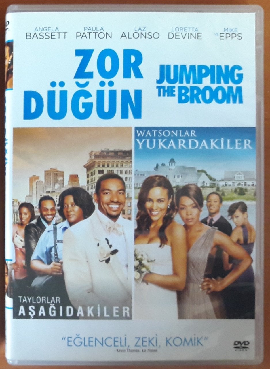 ZOR DÜĞÜN - JUMPING The BROOM - ANGELA BASSETT - DVD 2.EL