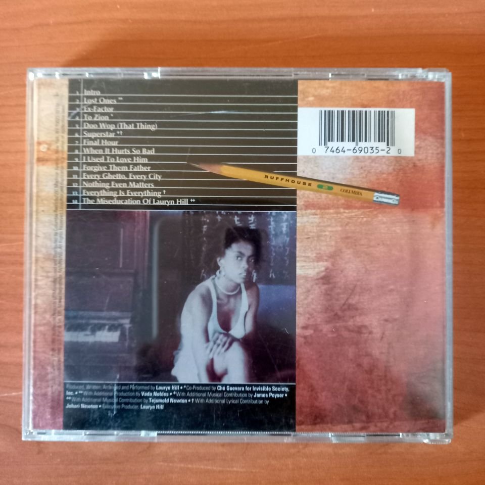 LAURYN HILL – THE MISEDUCATION OF LAURYN HILL (1998) - CD 2.EL