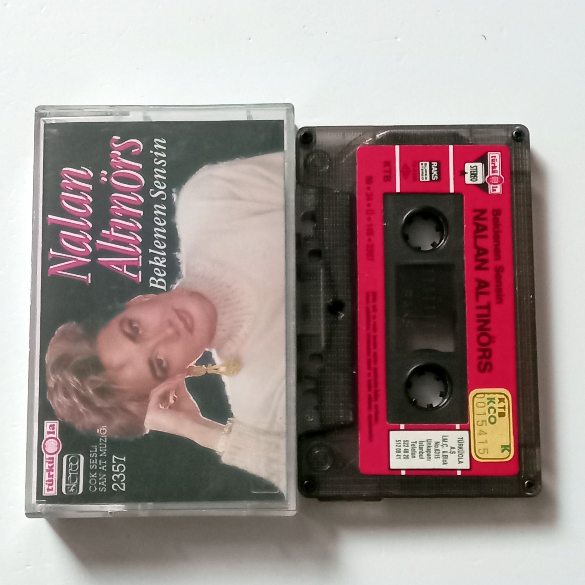 NALAN ALTINÖRS - BEKLENEN SENSİN (1989) - KASET 2.EL