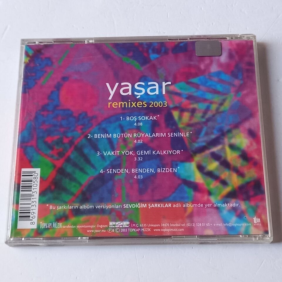 YAŞAR – REMIXES (2003) - CD 2.EL