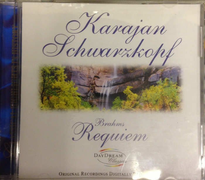 BRAHMS REQUIEM KARAJAN SCHWARZKOPF CD 2.EL
