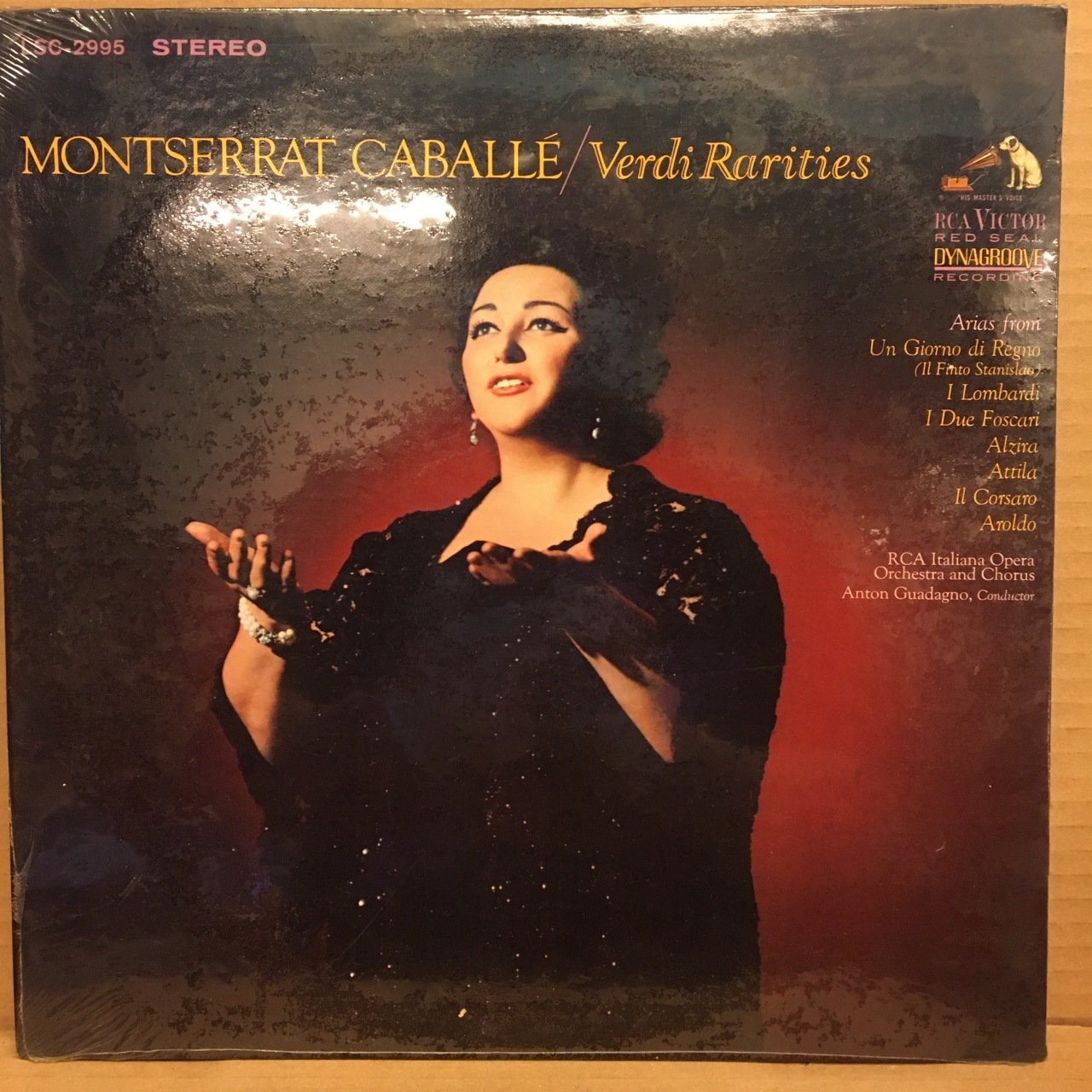 MONTSERRAT CABALLE - VERDI RARITIES 1968 SIFIR PLAK