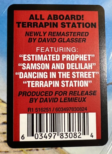 GRATEFUL DEAD - TERRAPIN STATION (1977) - LP 2024 REMASTERED SIFIR PLAK