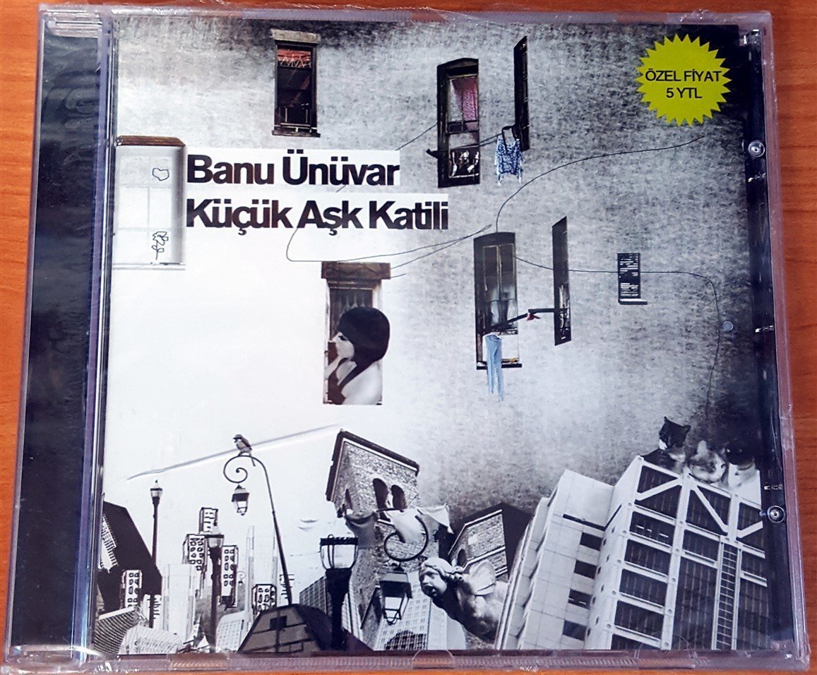 BANU ÜNÜVAR - KÜÇÜK AŞK KATİLİ CD SIFIR