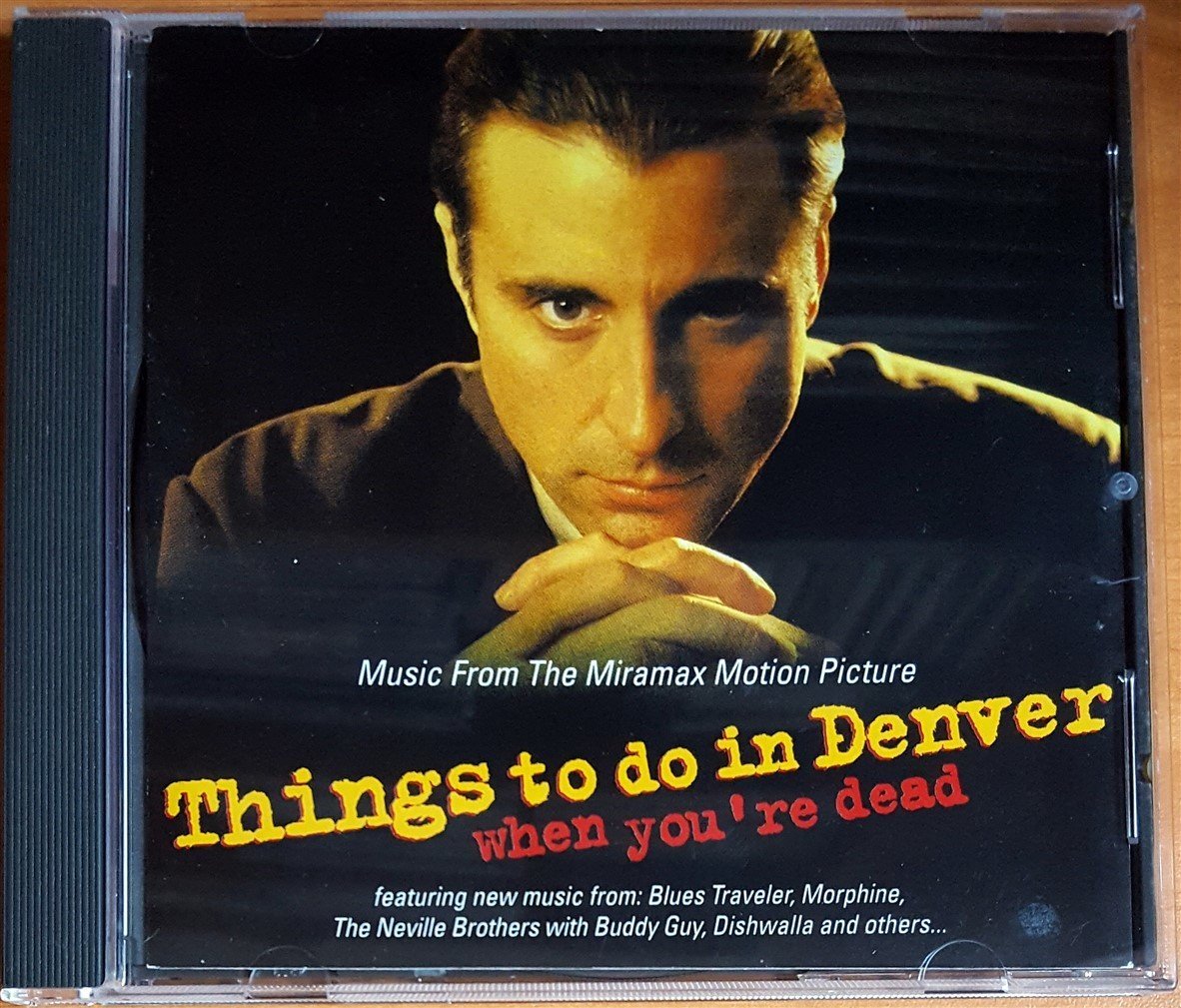 THINGS TO DO IN DENVER WHEN YOU'RE DEAD SOUNDTRACK / TOM WAITS, MORPHINE, BUDDY GUY, JOHNNY CASH, DEAN MARTIN, DISHWALLA (1995) A&M RECORDS CD 2.EL