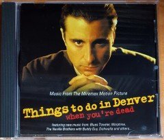 THINGS TO DO IN DENVER WHEN YOU'RE DEAD SOUNDTRACK / TOM WAITS, MORPHINE, BUDDY GUY, JOHNNY CASH, DEAN MARTIN, DISHWALLA (1995) A&M RECORDS CD 2.EL