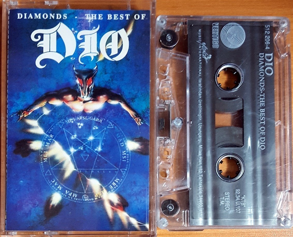 DIO - DIAMONDS / THE BEST OF (1992) YONCA KASET 2.EL
