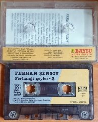 FERHAN ŞENSOY - FERHANGİ ŞEYLER 2 (1989) - KASET BAYŞU MÜZİK 2.EL