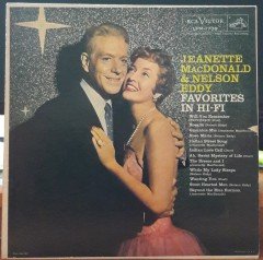 JEANETTE MacDONALD & NELSON EDDY - FAVORITES IN HI-FI - PLAK 2.EL