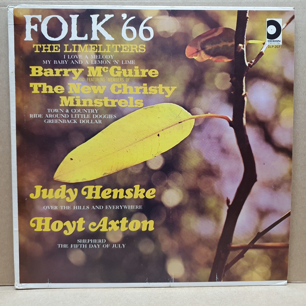 FOLK '66 / THE LIMELITERS, BARRY MCGUIRE, JUDY HENSKE, HOYT AXTON (1965) - LP 2.EL PLAK