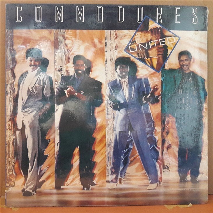 COMMODORES - UNITED (1986) - DÖNEM BASKISI SIFIR PLAK