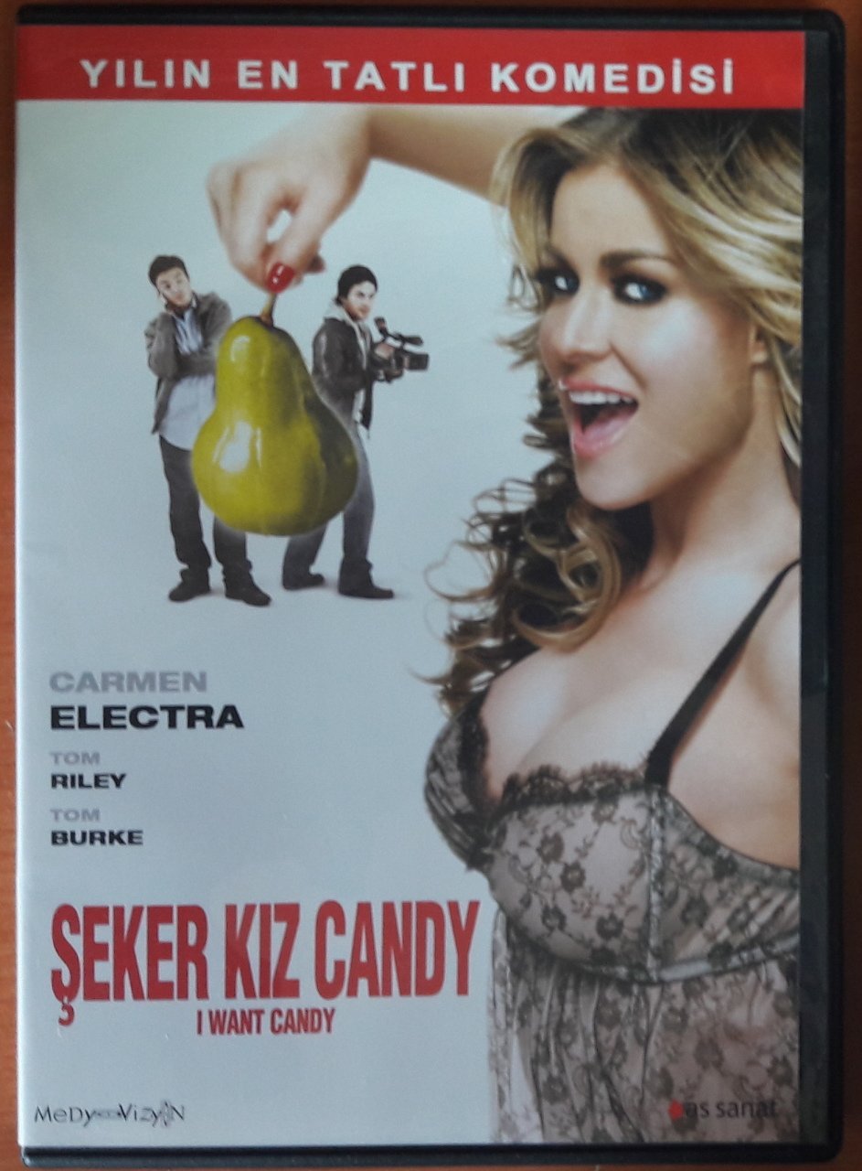 ŞEKER KIZ CANDY - I WANT CANDY - TOM RILEY - CARMEN ELECTRA - DVD 2.EL
