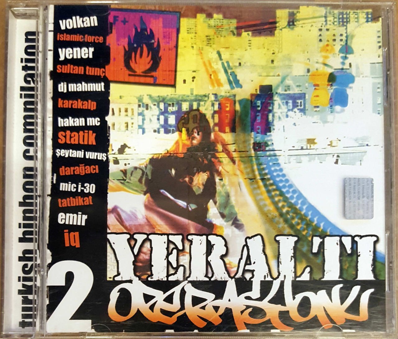 YERALTI OPERASYONU 2 CD 2.EL KOD MÜZİK 2001