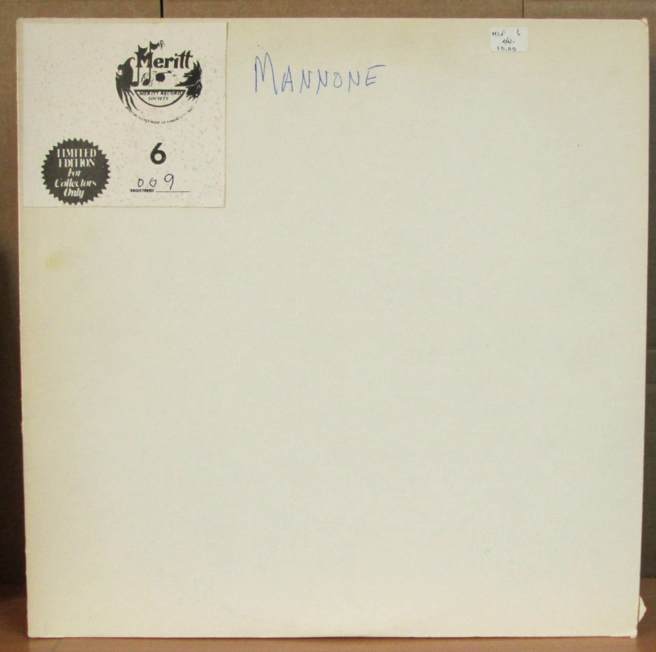 JACK TEAGARDEN W. MANNONE - MERITT 6 - LP 2.EL