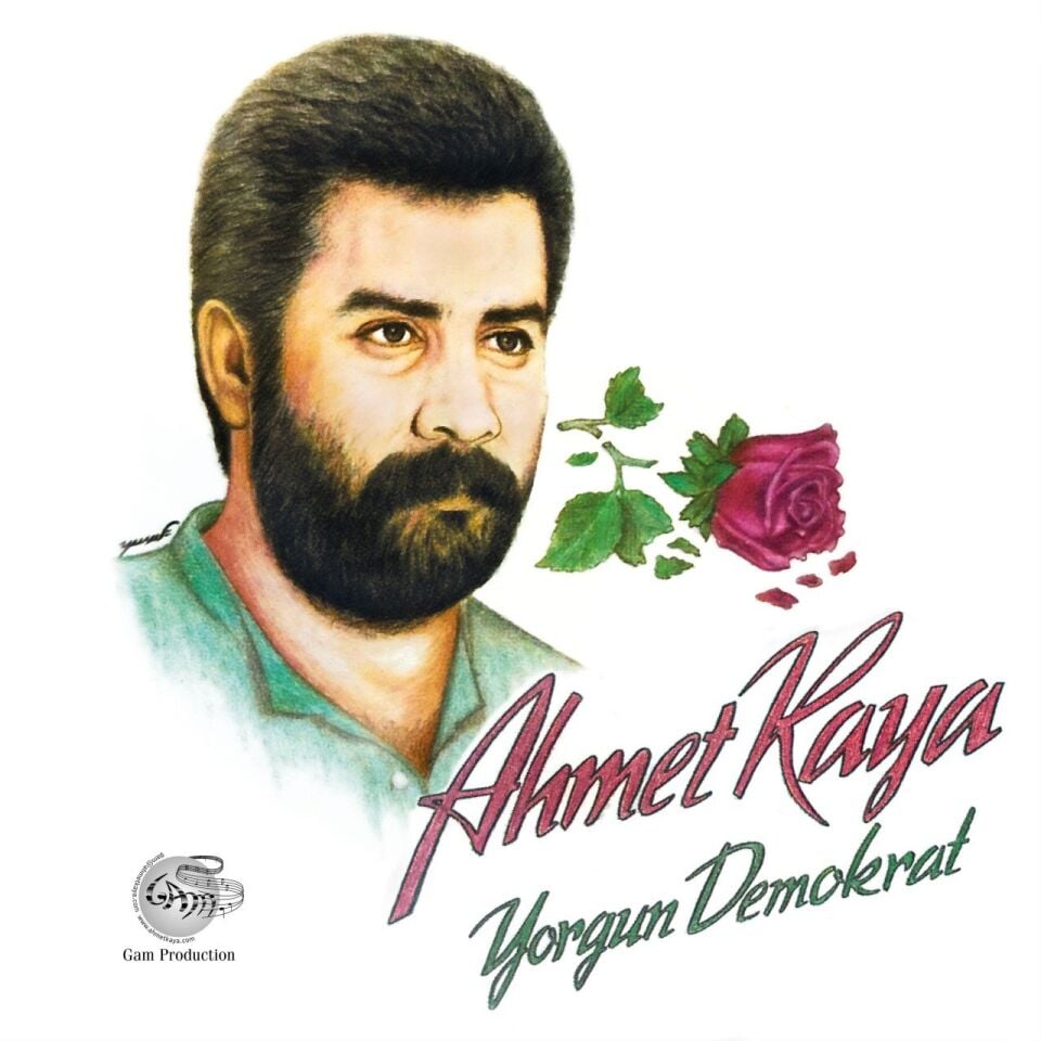 AHMET KAYA - YORGUN DEMOKRAT (1987) - LP 2025 BASKI SIFIR PLAK