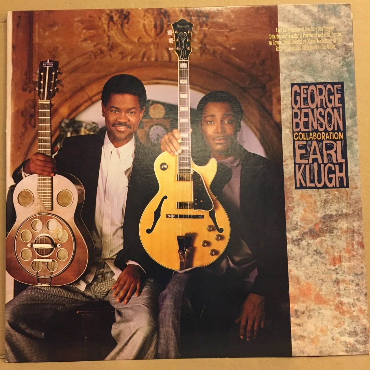 GEORGE BENSON & EARL KLUGH - COLLABORATION 1987 2.EL PLAK