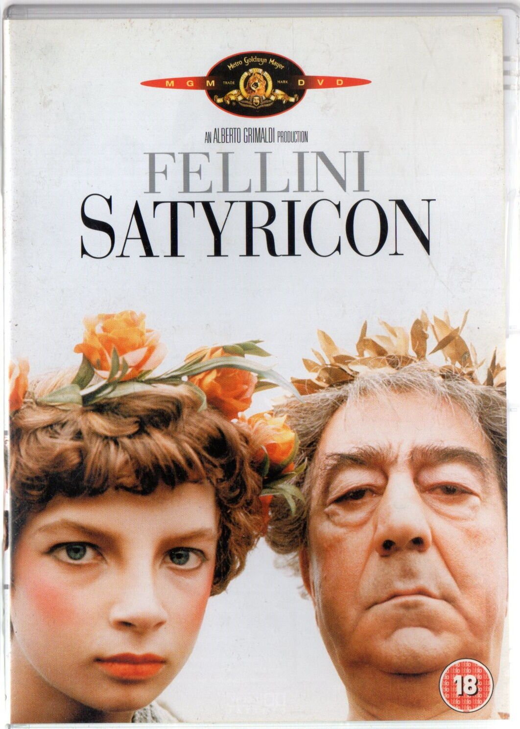 SATYRICON - FEDERICO FELLINI - DVD 2.EL TÜRKÇE ALTYAZI YOKTUR