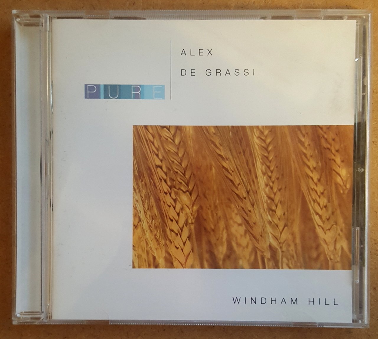 ALEX DE GRASSI PURE (2006) CD WINDHAM HILL NEW AGE GUITAR 2.EL