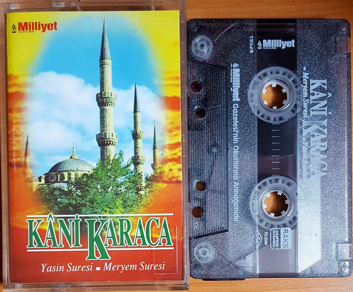 KANİ KARACA - YASİN SURESİ, MERYEM SURESİ / MİLLİYET PROMO KASET 2.EL
