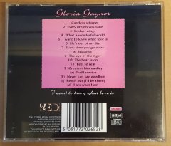 GLORIA GAYNOR - I WANT TO LOVE WHAT LOVE IS (1997) - CD 2.EL