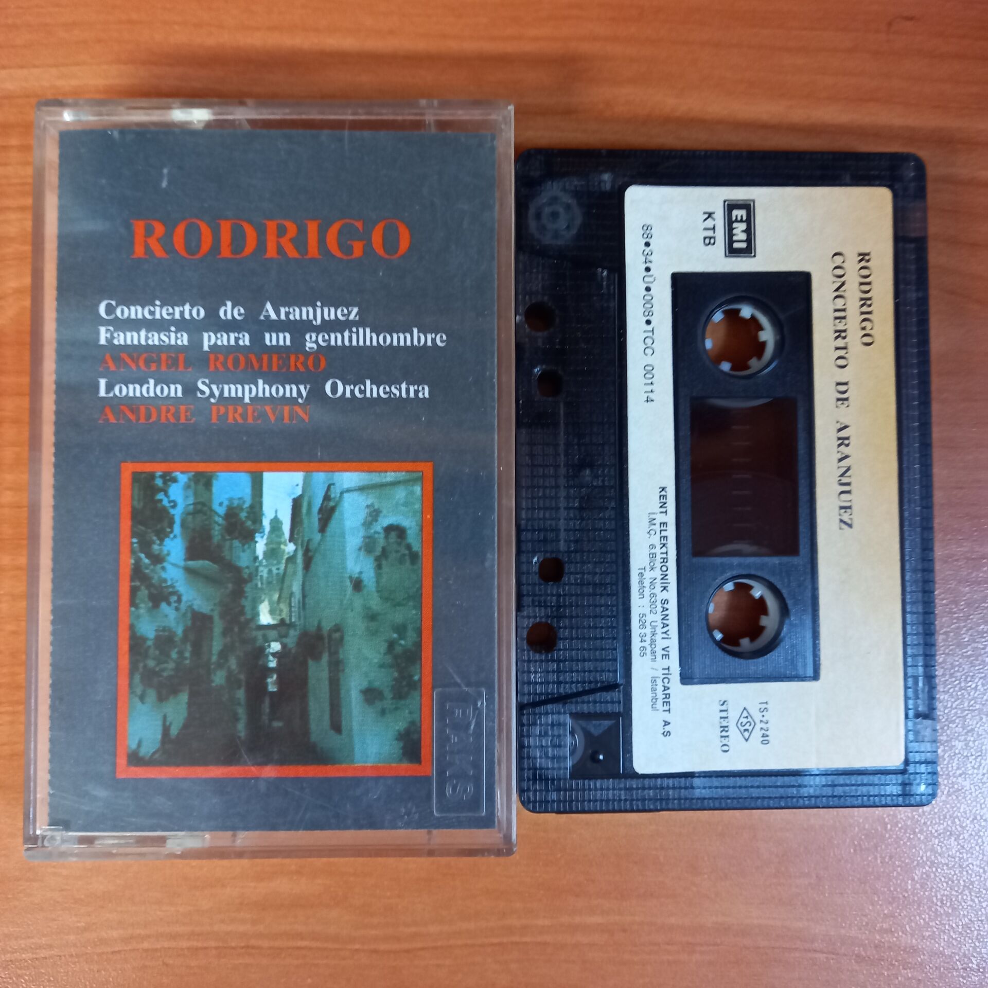 RODRIGO - CONCIERTO DE ARANJUEZ (1988) - KASET 2.EL