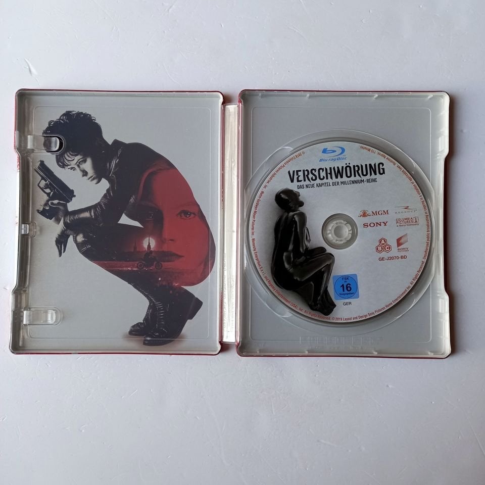 THE GIRL IN THE SPIDER'S WEB - CLAIRE FOY, SVERRIR GUDNASON - YÖN.: FEDE ALVAREZ - BLU-RAY  STEELBOOK METAL KUTU 2.EL