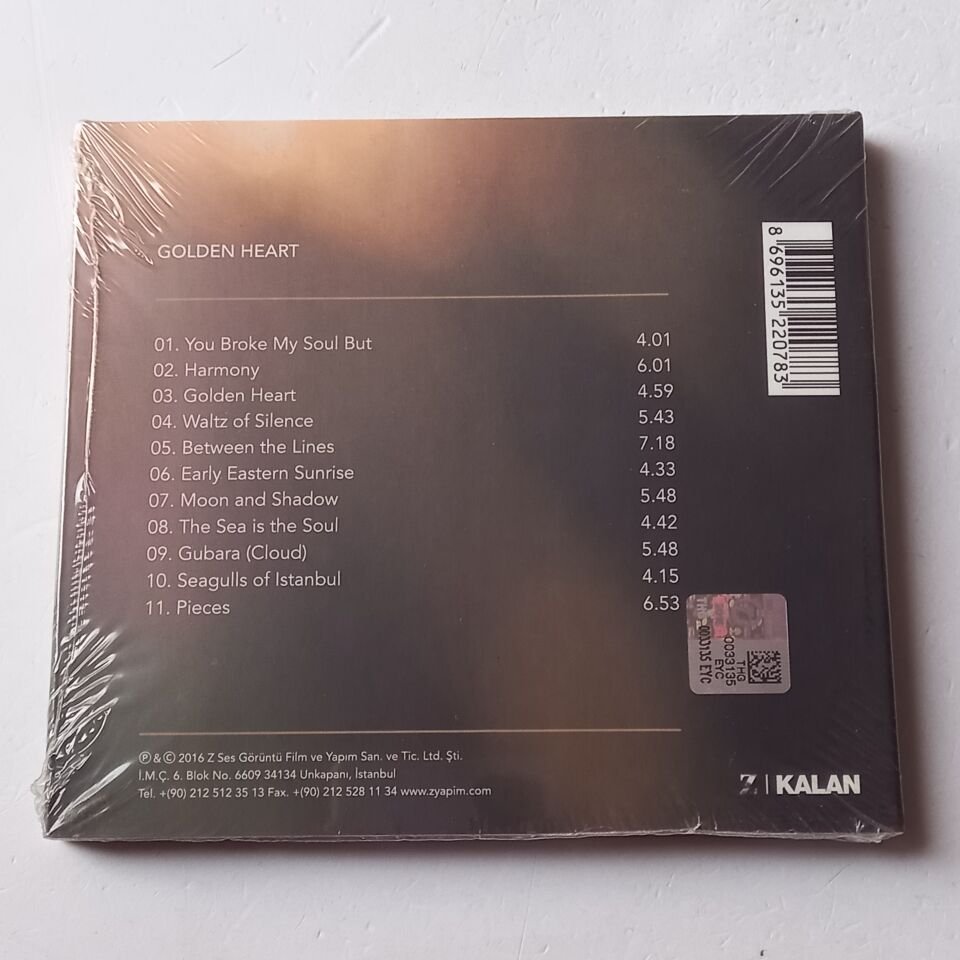 ASENA AKAN - GOLDEN HEART (2016) - CD AMBALAJINDA SIFIR