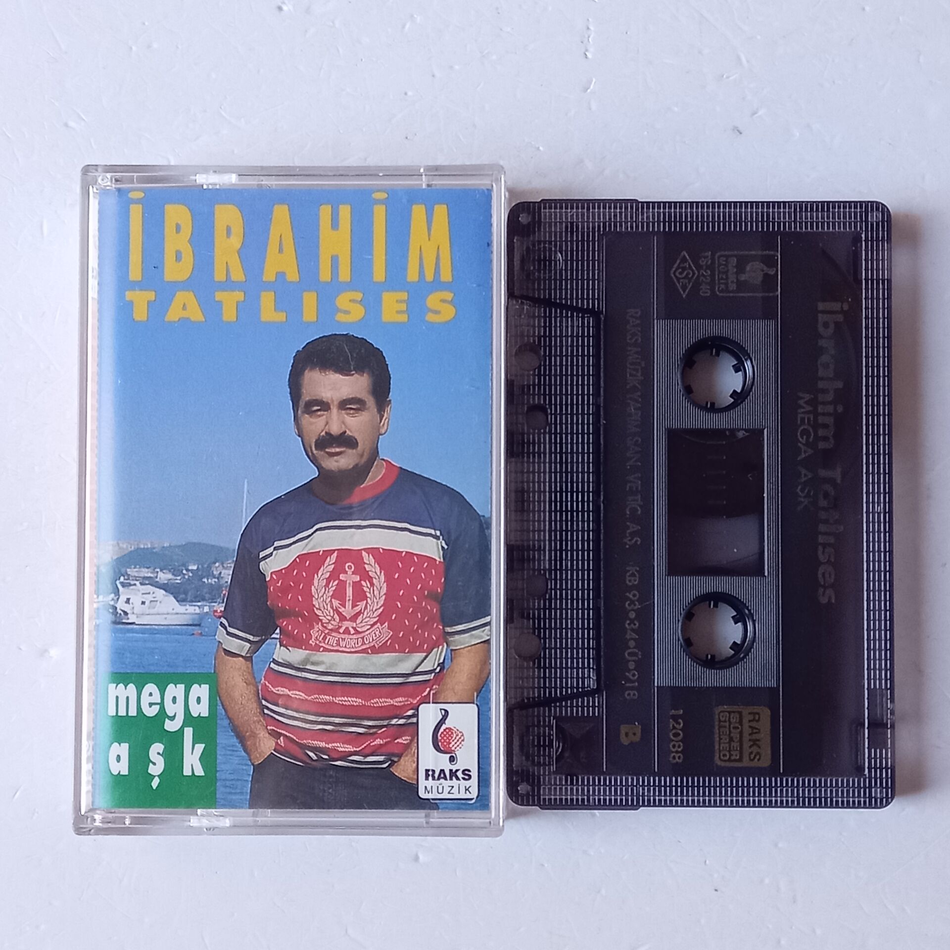 İBRAHİM TATLISES - MEGA AŞK (1993) - KASET 2.EL