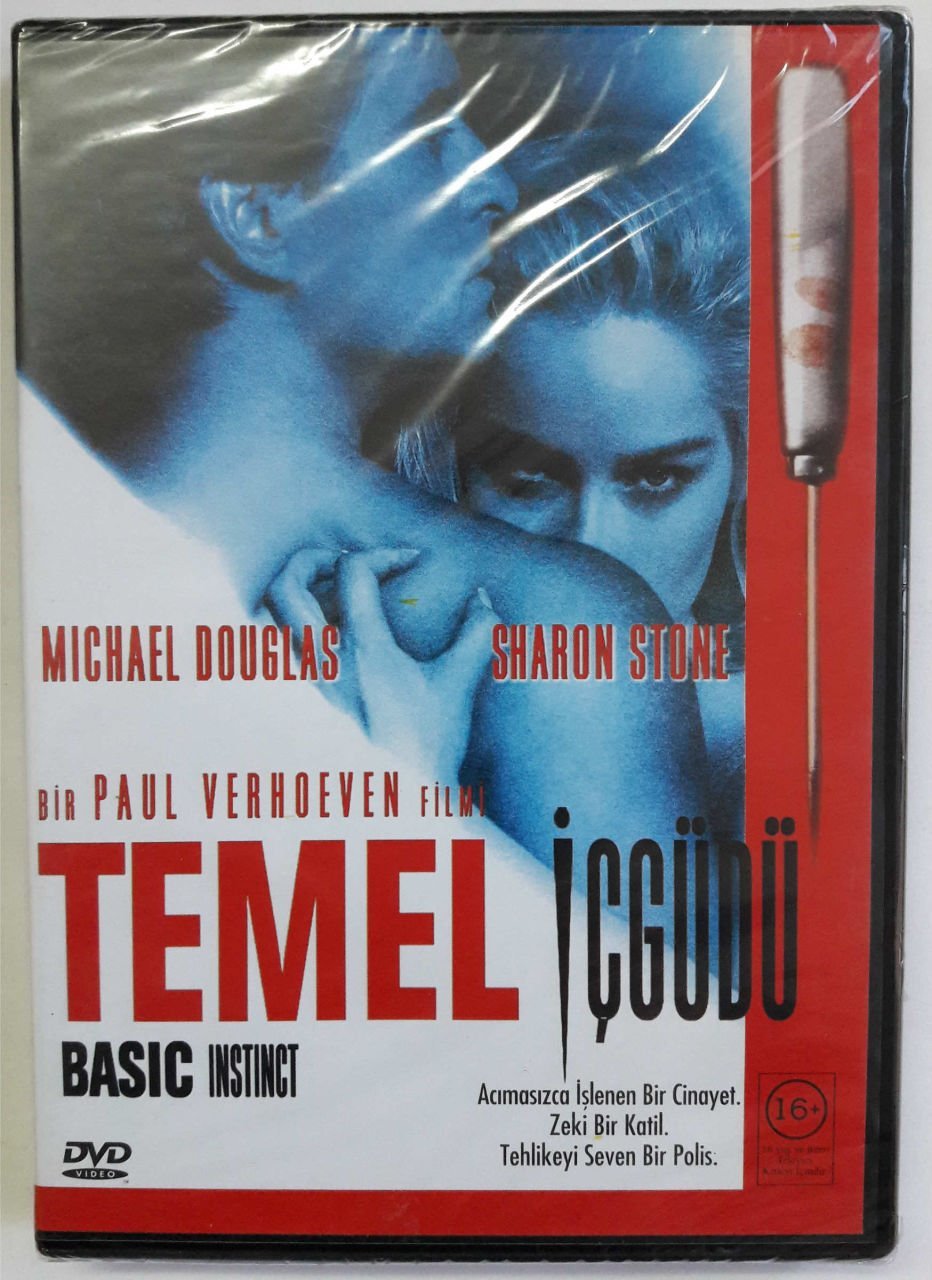 TEMEL İÇGÜDÜ BASIC INSTINCT MICHAEL DOUGLAS DVD SIFIR
