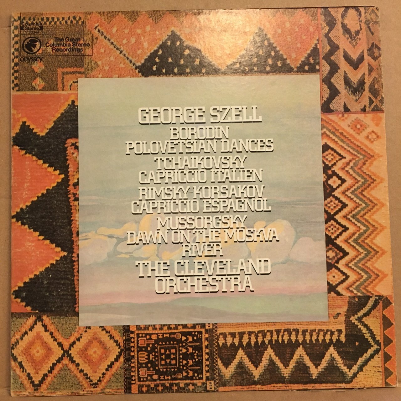 GEORGE SZELL, BORODIN TCHAIKOVSKY RIMSKY-KORSAKOV MUSSORGSKY, CLEVELAND ORC. (1958) REISSUE 2.EL PLAK