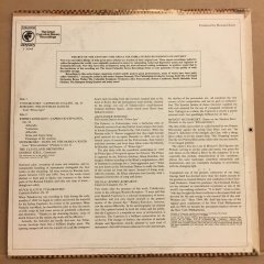 GEORGE SZELL, BORODIN TCHAIKOVSKY RIMSKY-KORSAKOV MUSSORGSKY, CLEVELAND ORC. (1958) REISSUE 2.EL PLAK