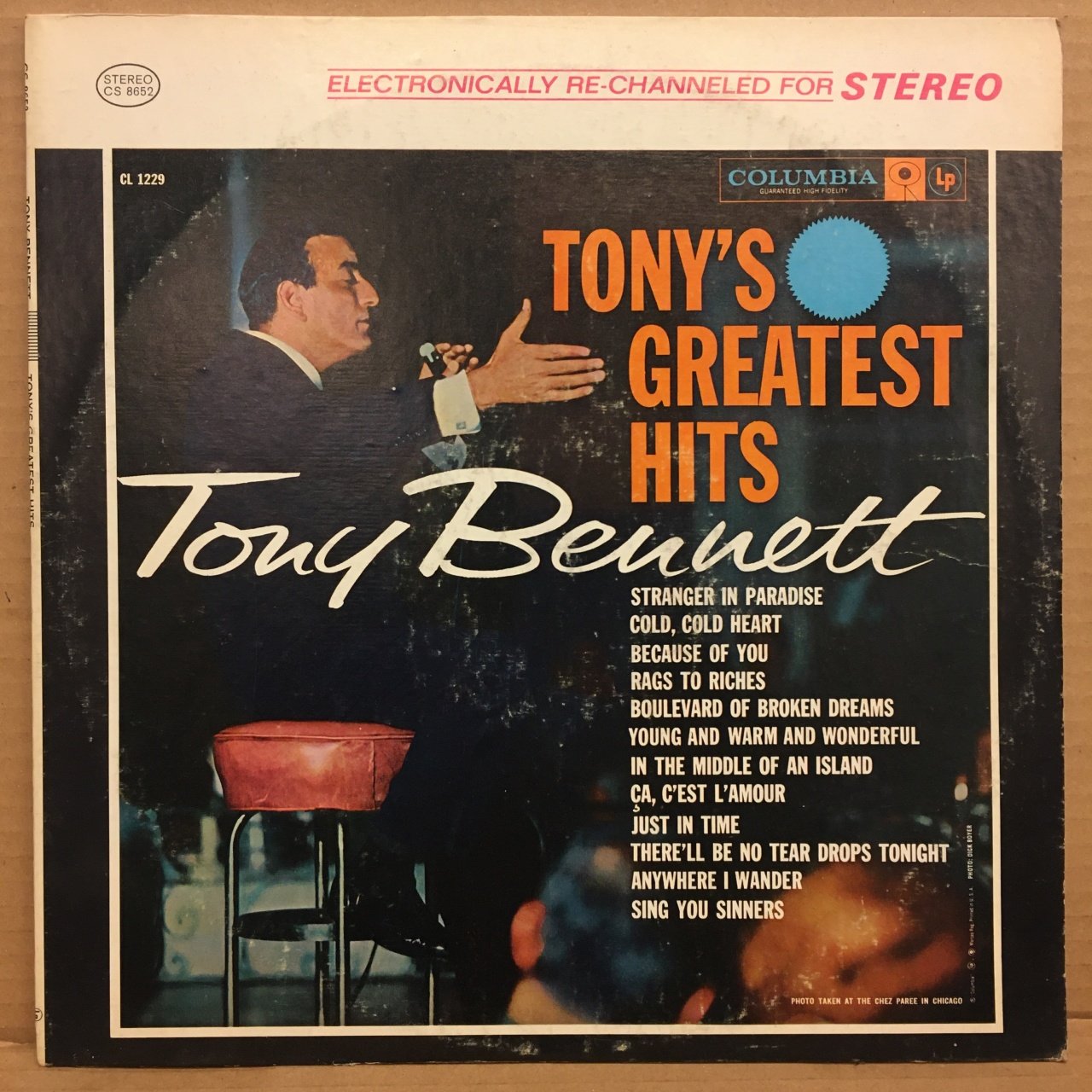 TONY BENNETT - TONY'S GREATEST HITS 2.EL PLAK