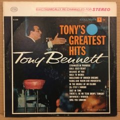 TONY BENNETT - TONY'S GREATEST HITS 2.EL PLAK
