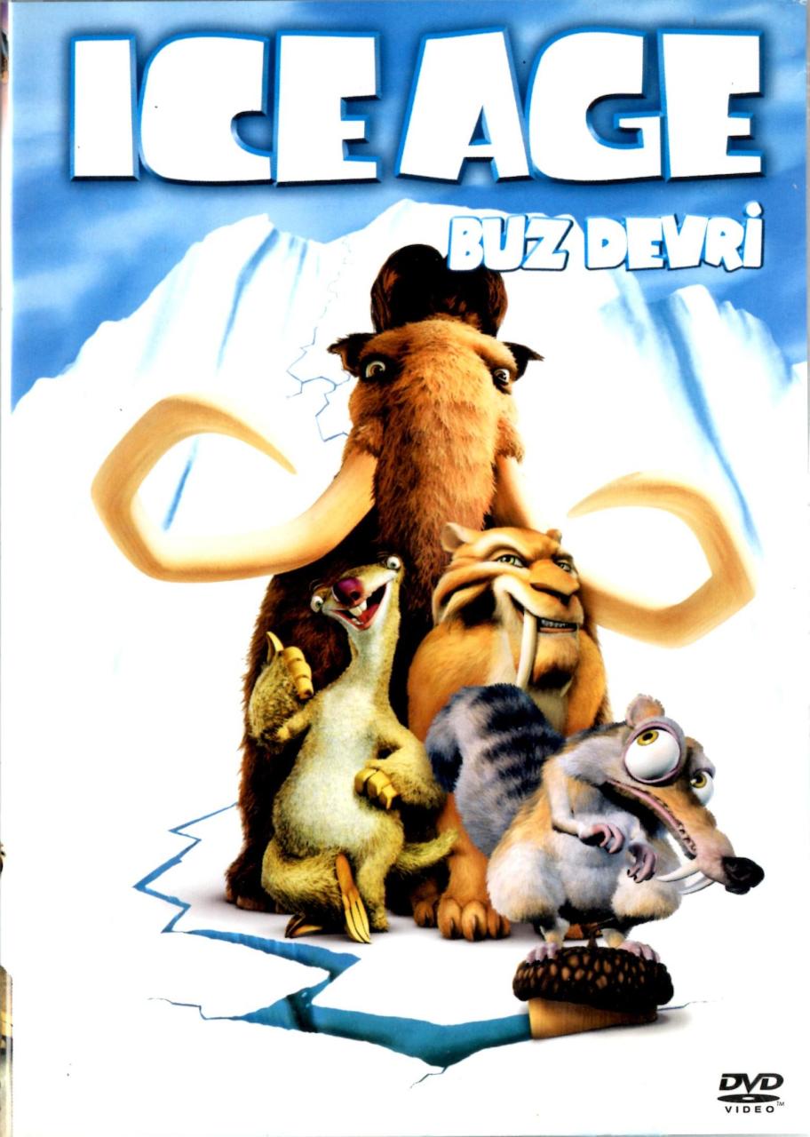 ICE AGE - BUZ DEVRİ - PIXAR ANİMASYON - DVD 2.EL