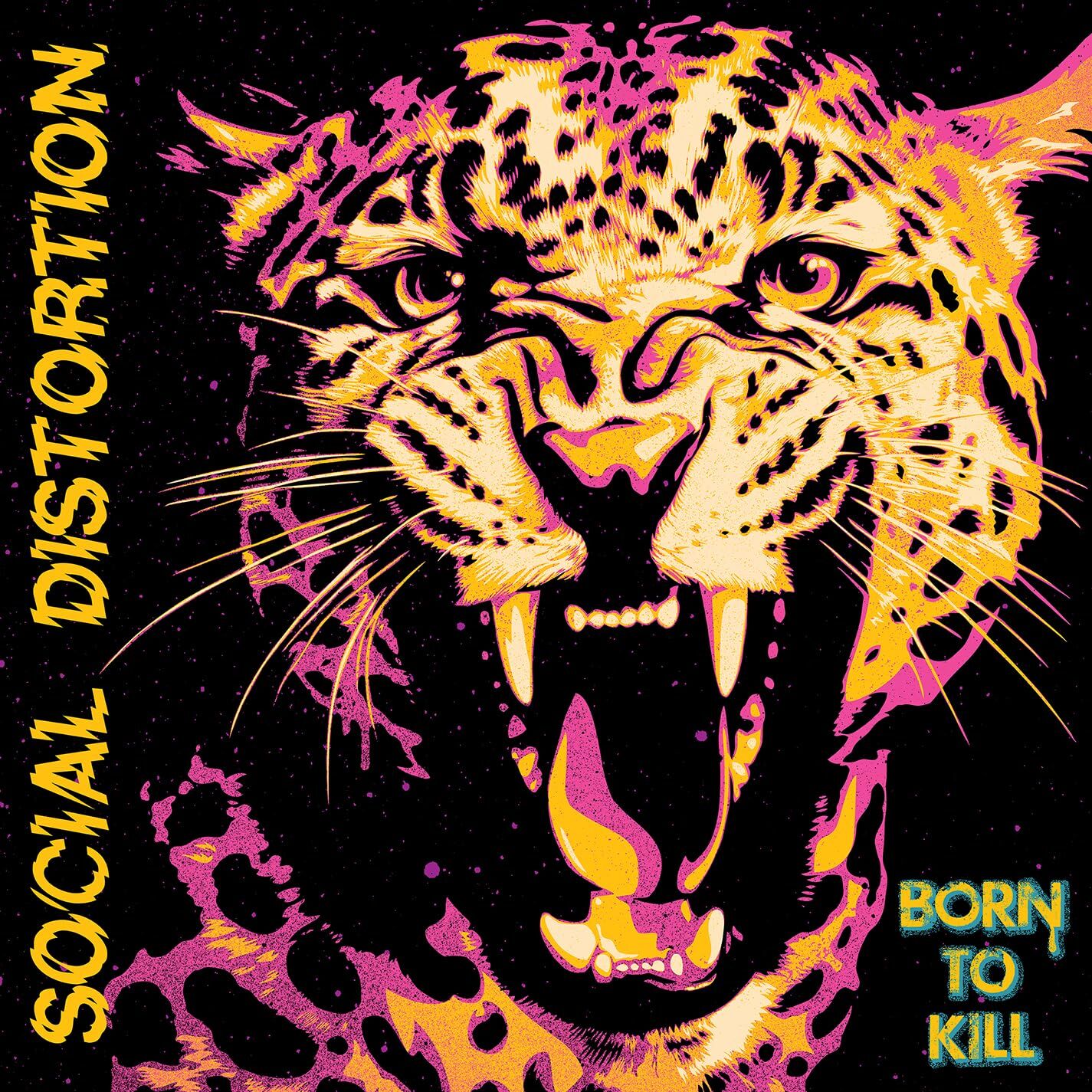 SOCIAL DISTORTION - BORN TO KILL (2026) - 2xLP (ETCHED / 3 SIDES) PINK COLOURED PICTURE DISC EDITION SIFIR PLAK