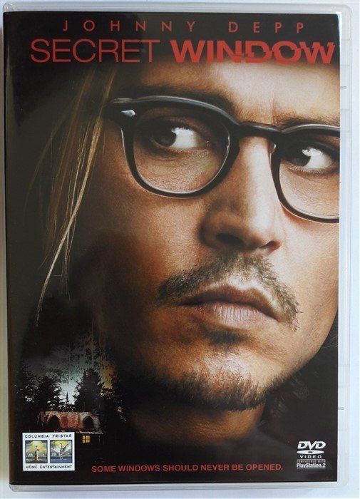 SECRET WINDOW - GİZLİ PENCERE - JOHNNY DEPP - JOHN TURTURRO - DVD 2.EL