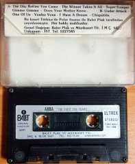 ABBA - THE FIRST TEN YEARS VOL.1 (1984) BALET KASET 2.EL