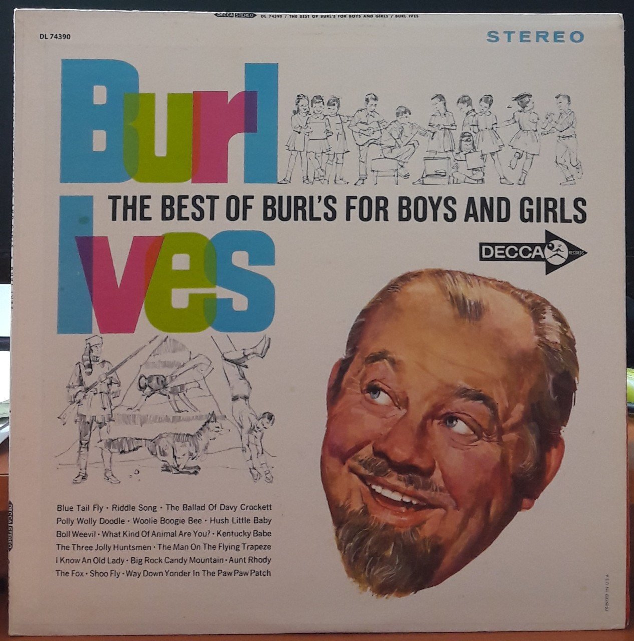 BURL IVES - THE BEST OF BURL'S FOR BOYS AND GIRLS - PLAK 2.EL